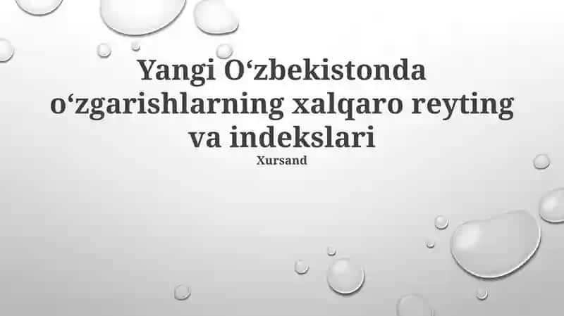 Biznes yuritish reytingi