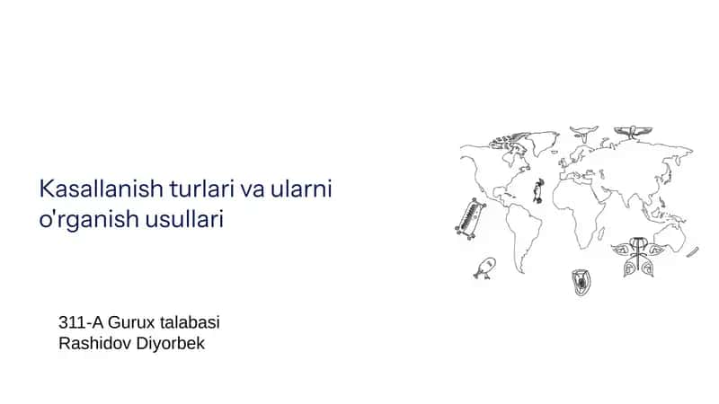 Kasallanish turlari va ularni o'rganish usullari 1