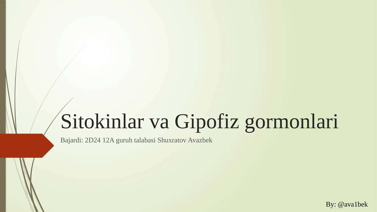 SitokinlarvaGipofizgormonlari 1