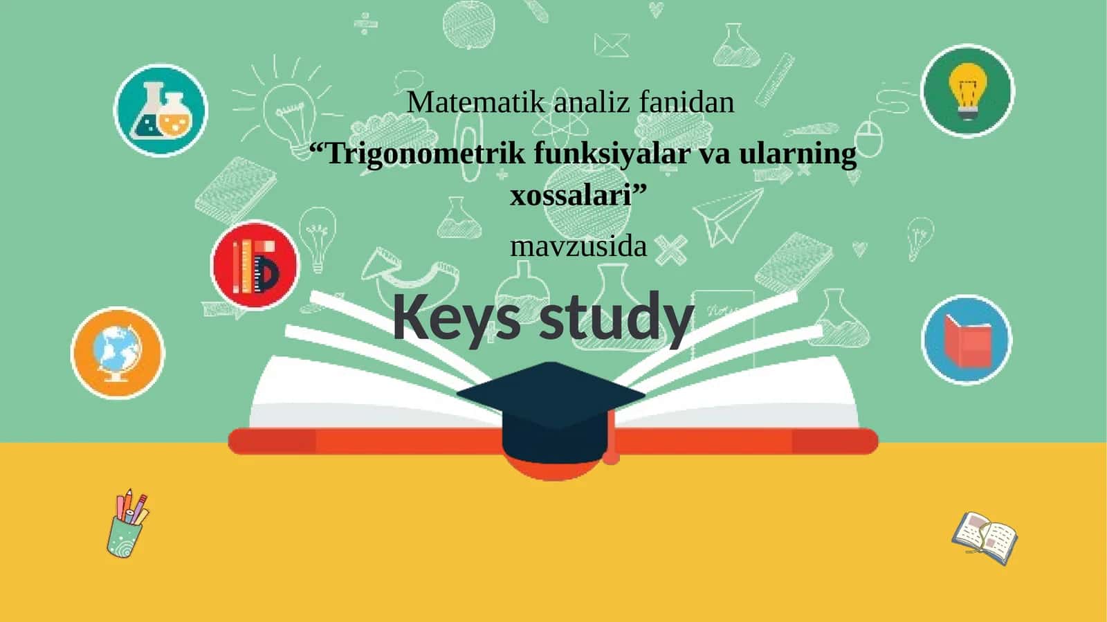 Trigonometrik funksiyalar va ularning xossalari 1
