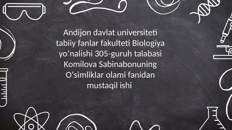 Shifobaxsh oʻtlar va ularning farmakologik xususiyatlari 1