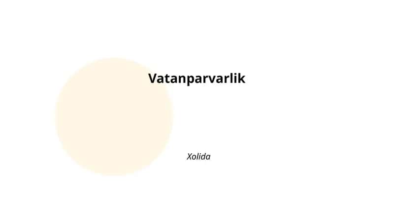 Vatanparvarlik 1