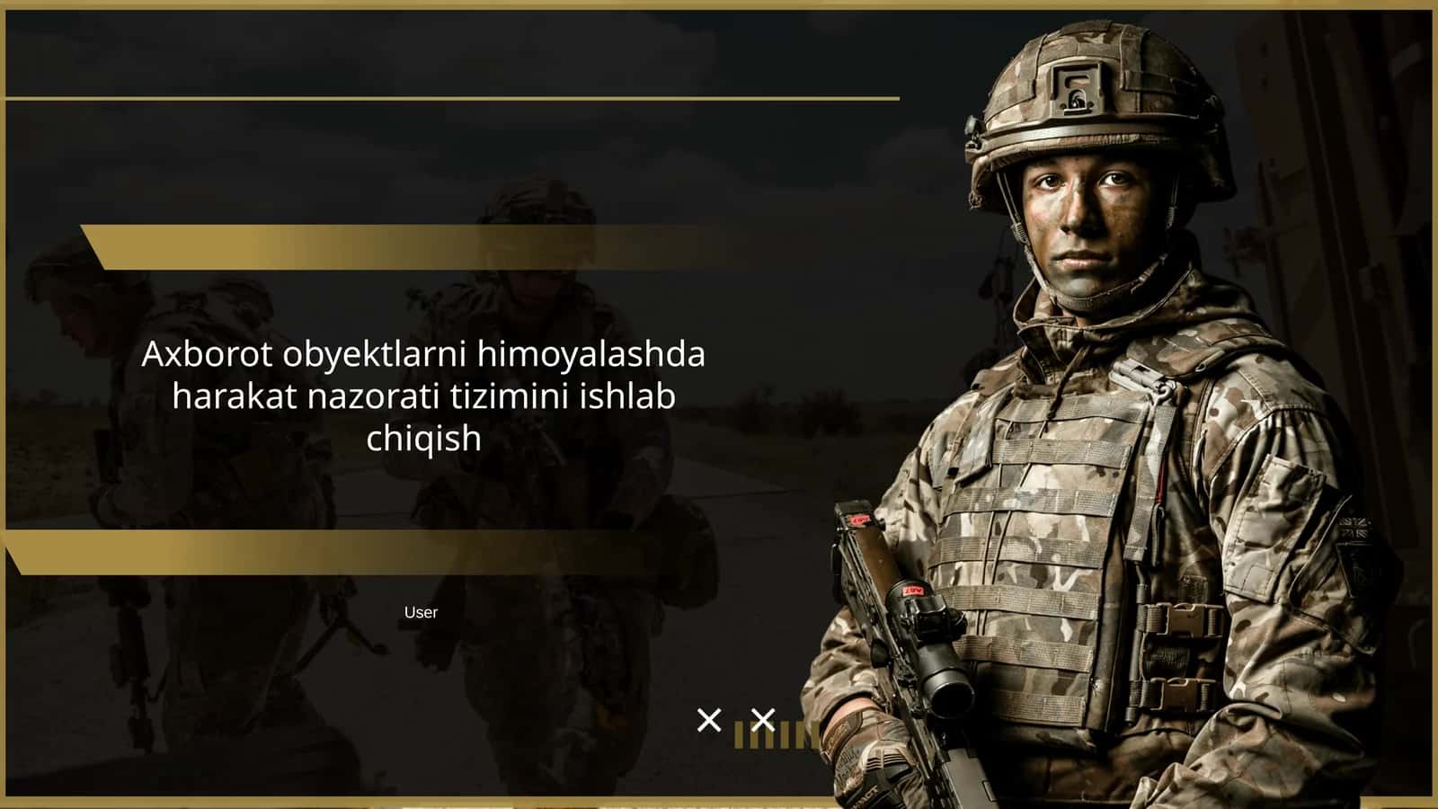 Axborot obyektlarni himoyalashda harakat nazorati tizimini ishlab chiqish 1