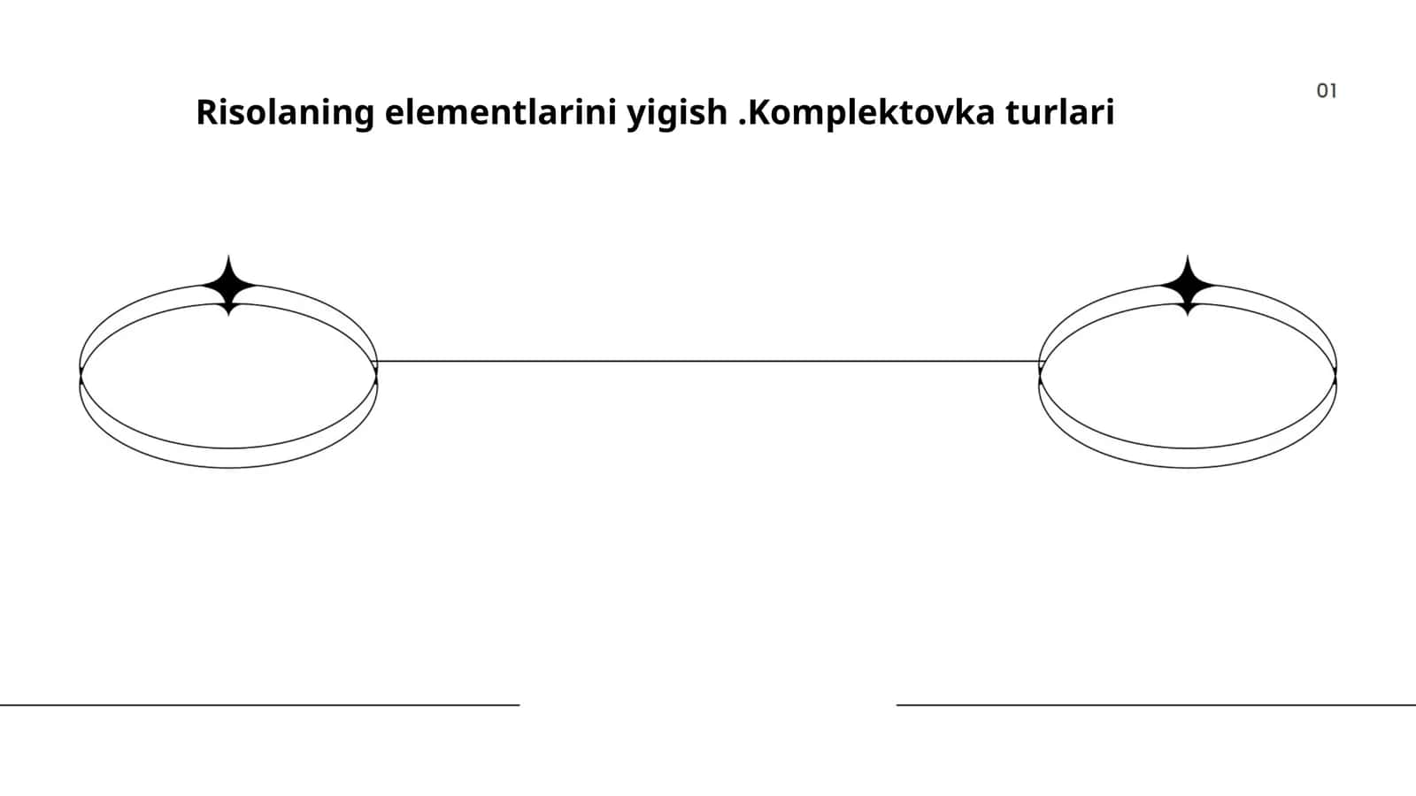Risolaning Elementlarini Yig'ish. Komplektovka Turlari 1