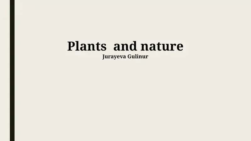The Wonders of Plant Life 1