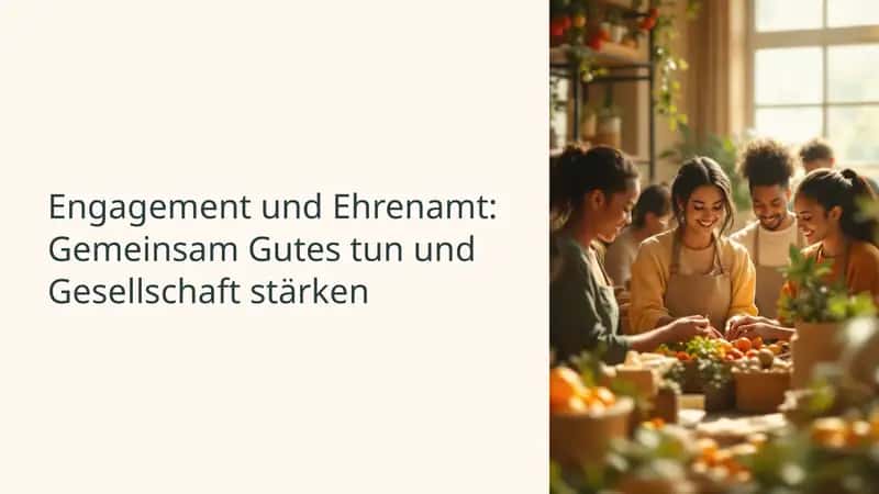Engagement und Ehrenamt 1
