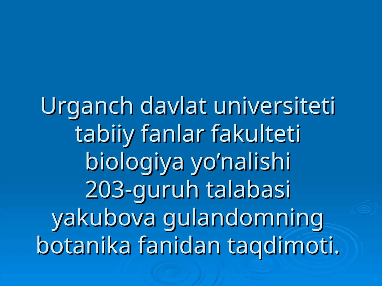 Ginkgolar qabilasi 1