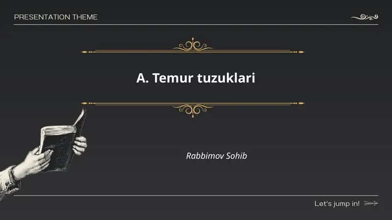 Temur tuzuklari 1
