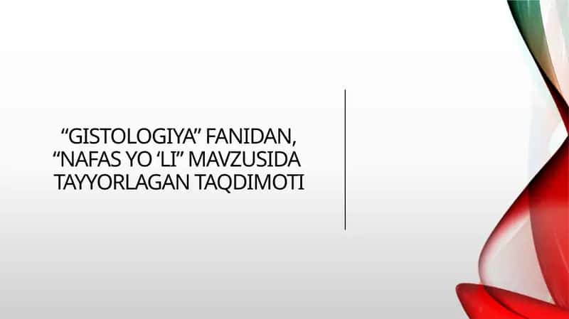Nafasyo‘li 1
