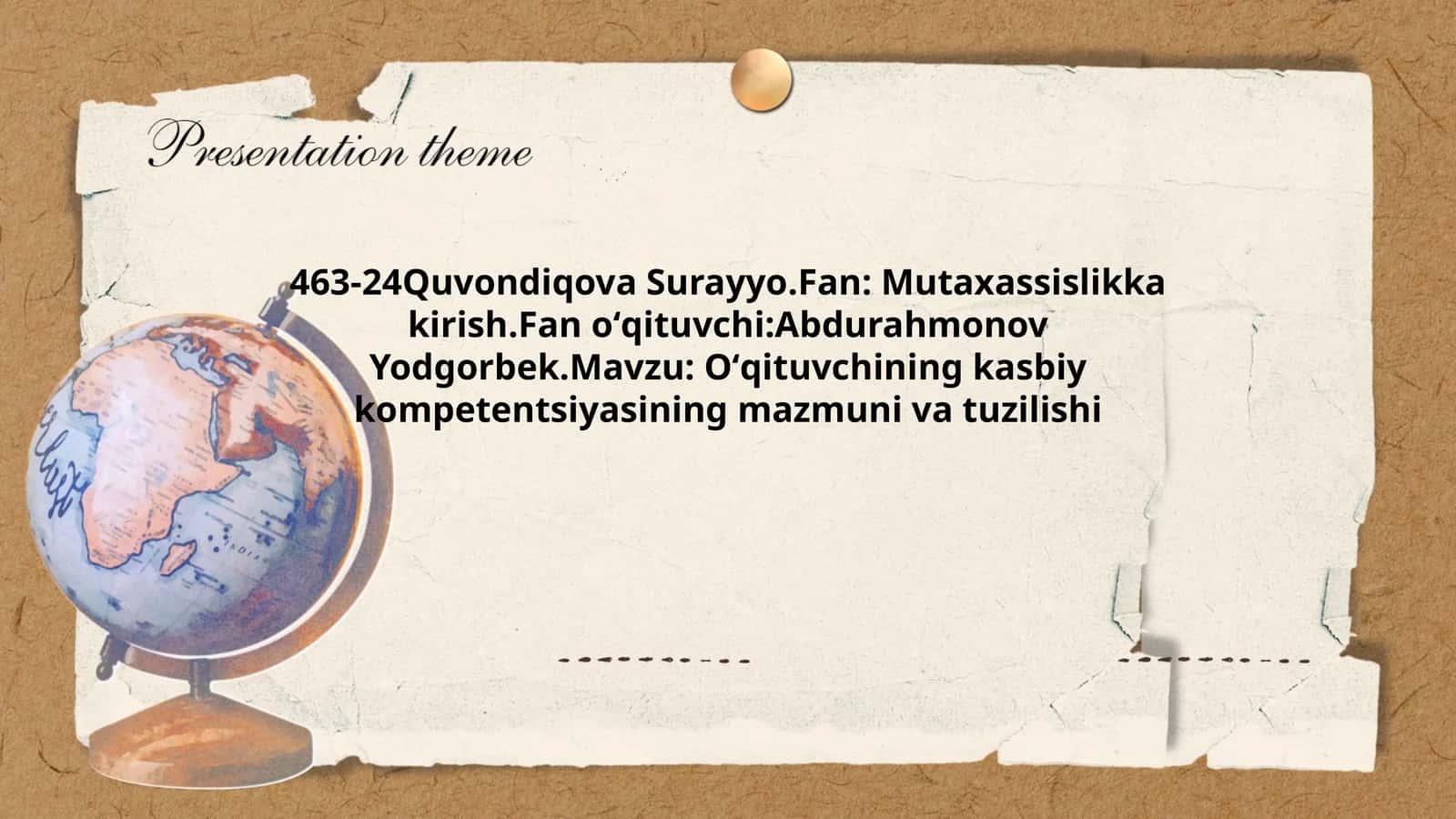 Oʻqituvchining kasbiy kompetentsiyasining mazmuni va tuzilishi 1