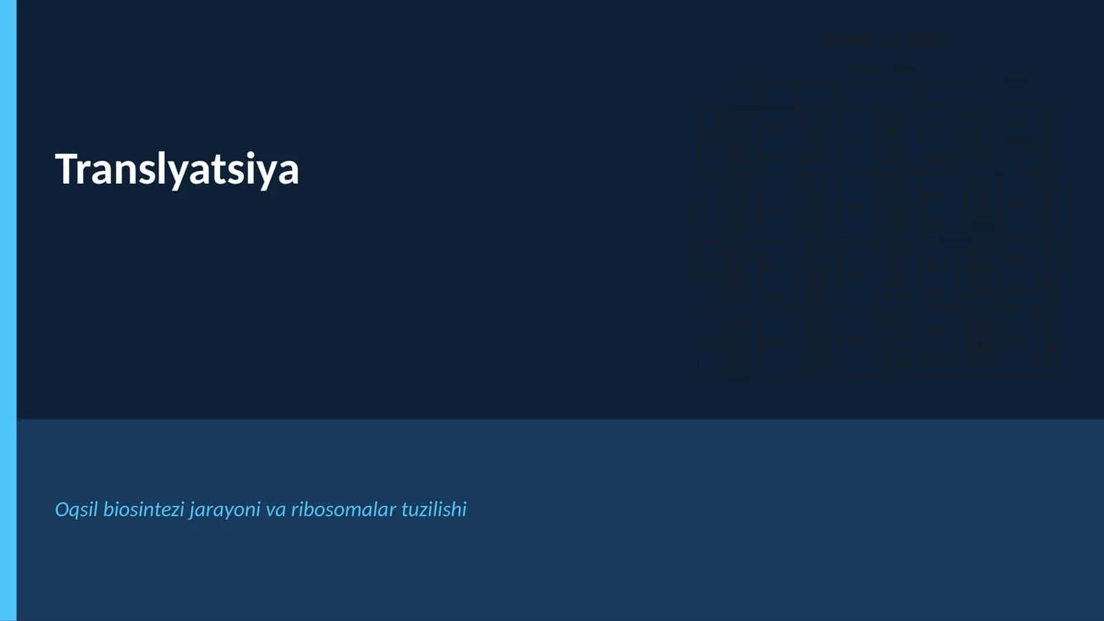 Translyatsiya 1