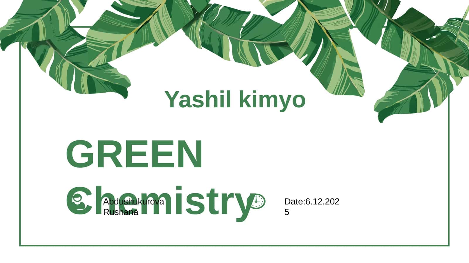 Yashilkimyo 1