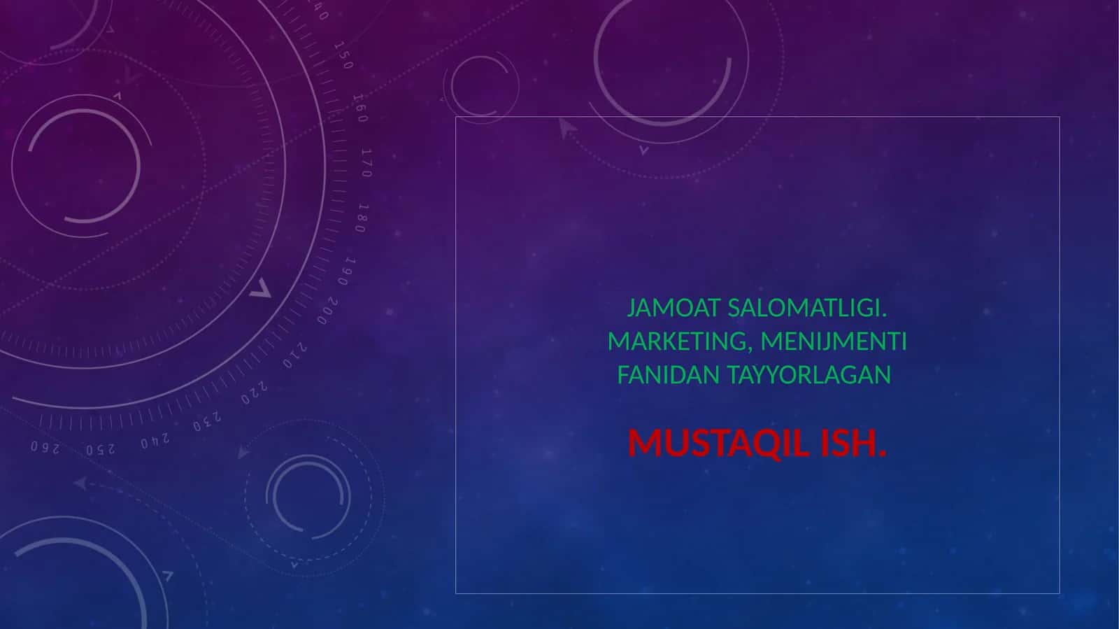 Axoliga sanitariya- epidemiologiya xizmatini tashkil etish. Aholini gigiyenik o‘qitish va tarbiyalashda oila shifokorini roli 1