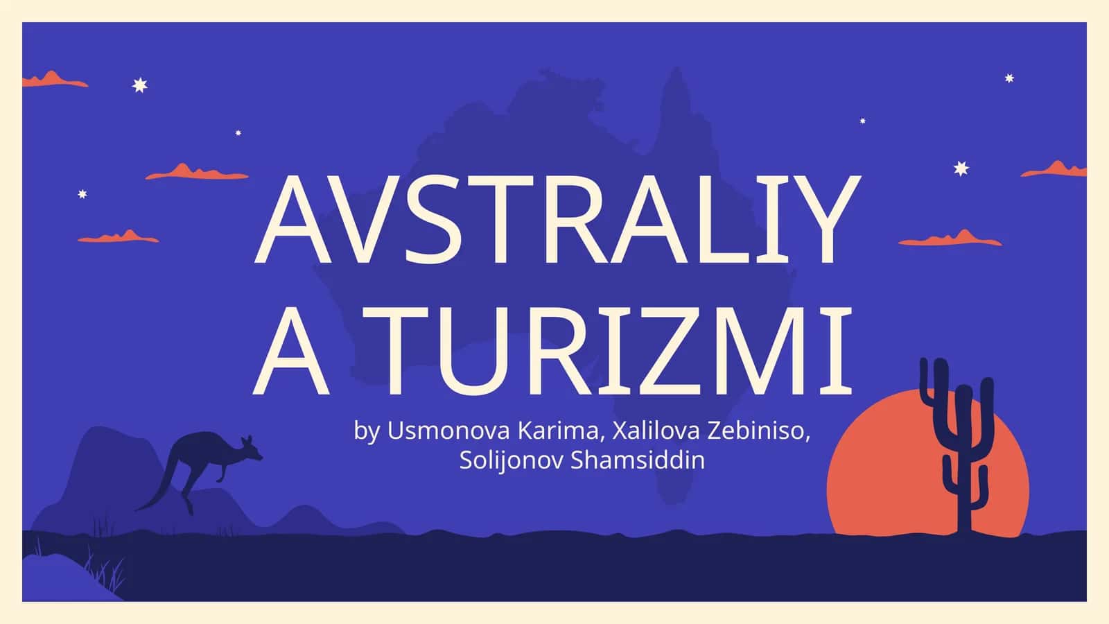 AVSTRALIYA TURIZMI 1