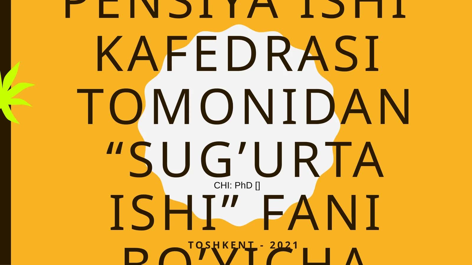 Sug'urta bozori tarkibi, holati va muammolari 1