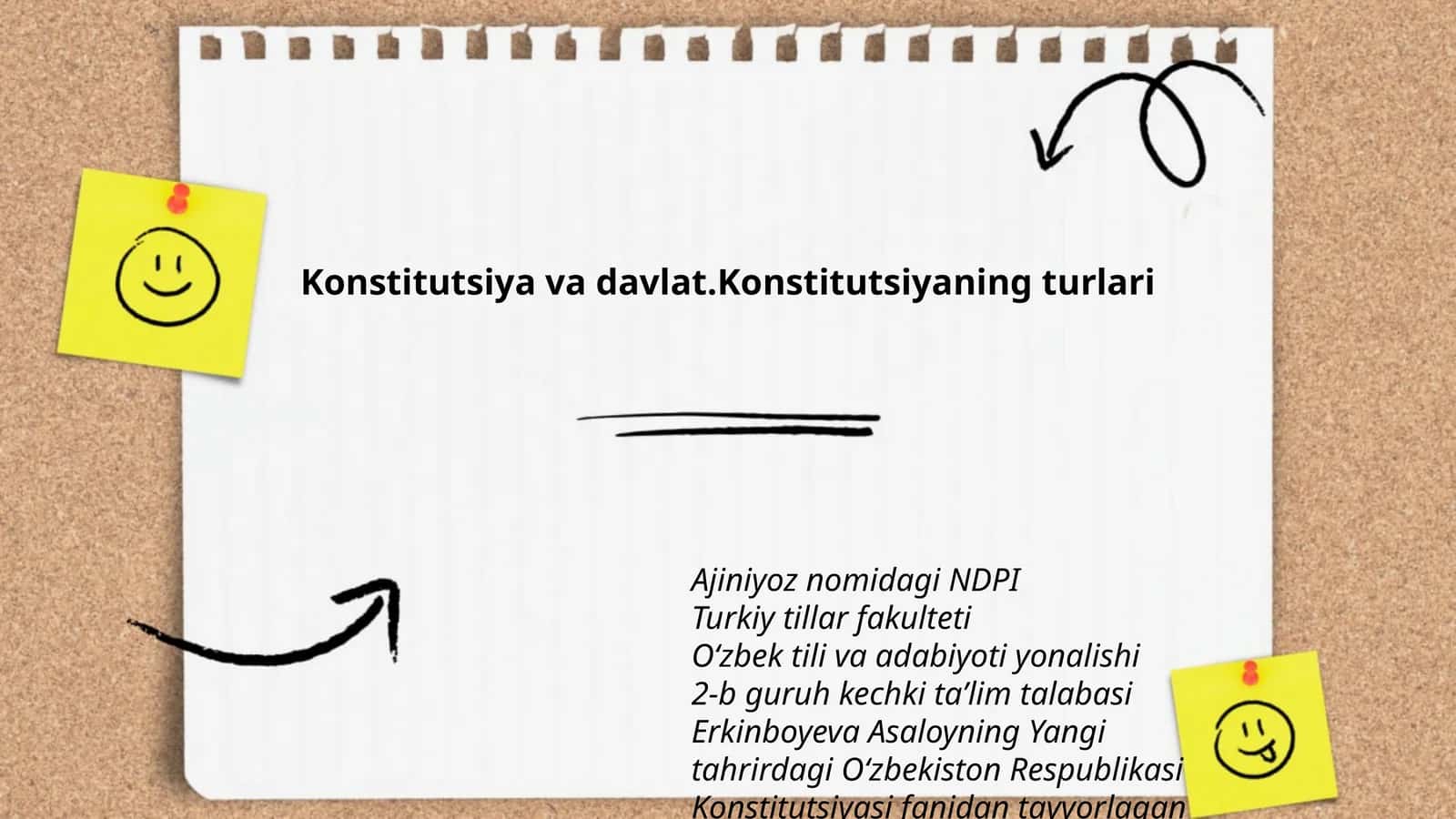 Oʻzbekiston Respublikasi Konstitutsiyasi 1