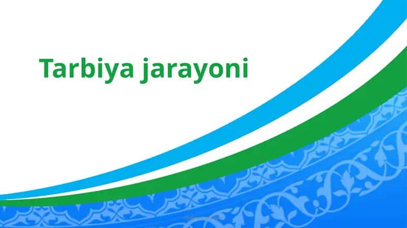 Tarbiya turlari 1