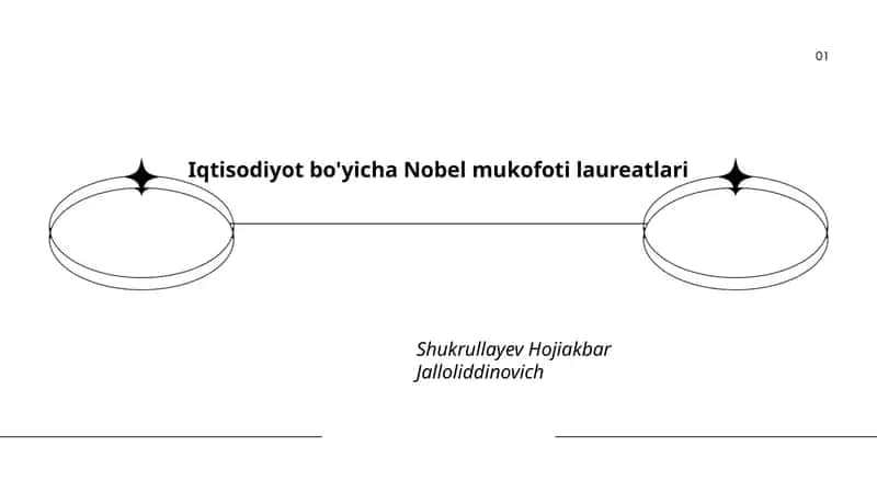 Iqtisodiyot bo'yicha Nobel mukofoti laureatlari 1