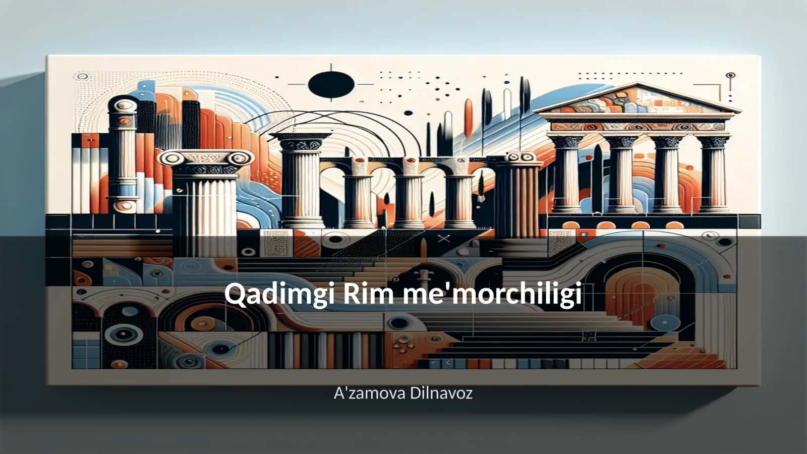 Qadimgi Rim me'morchiligi 1