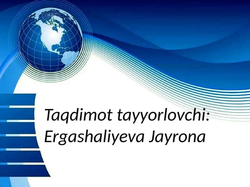 Ona tili va adabiyot 1