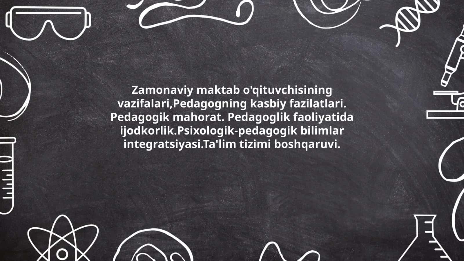 Pedagogik mahorat 1