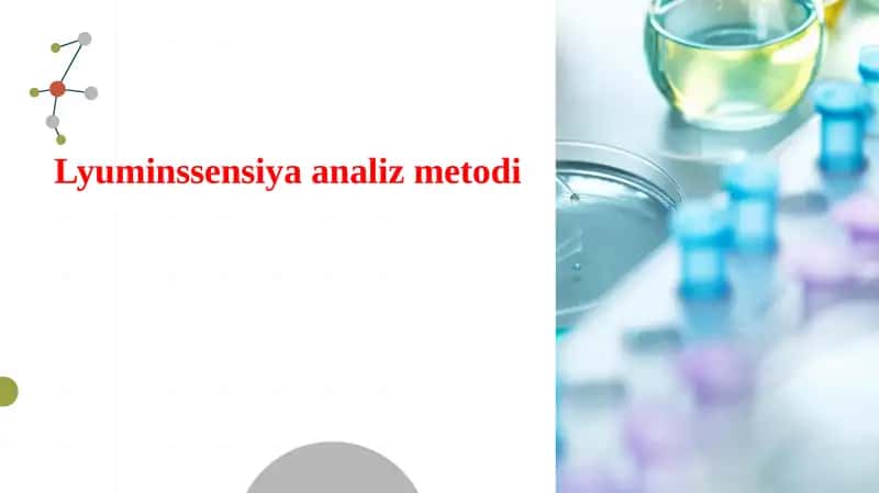 Lyuminssensiya analiz metodi 1
