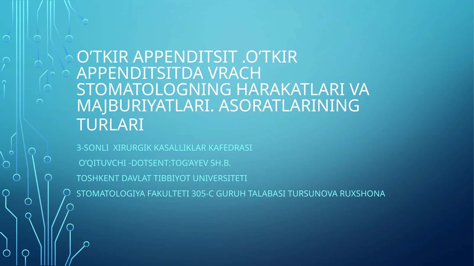 O’tkir appenditsit 1