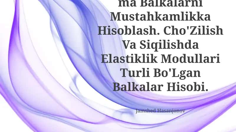 Egilish Deformatsiyasi 1