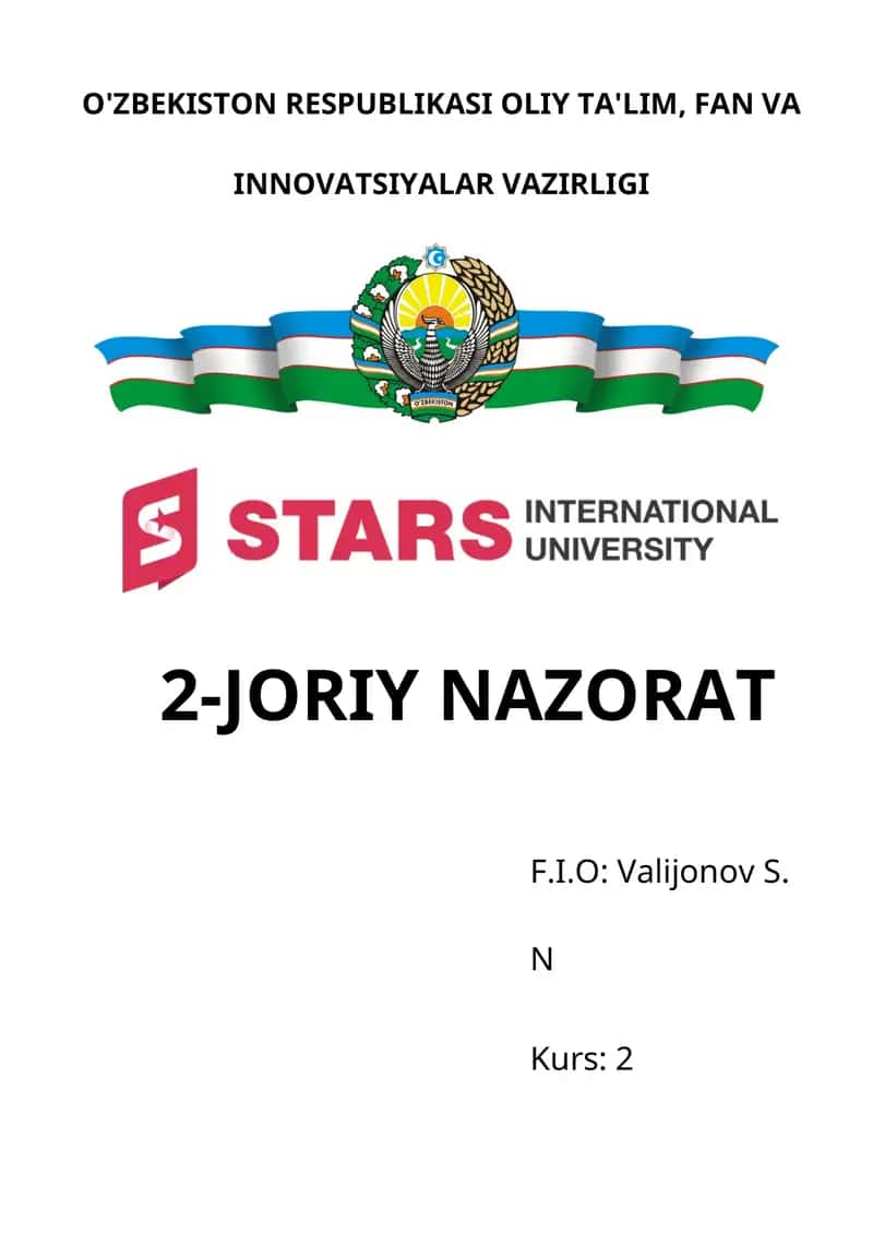 Nomoddiy aktivlar 1