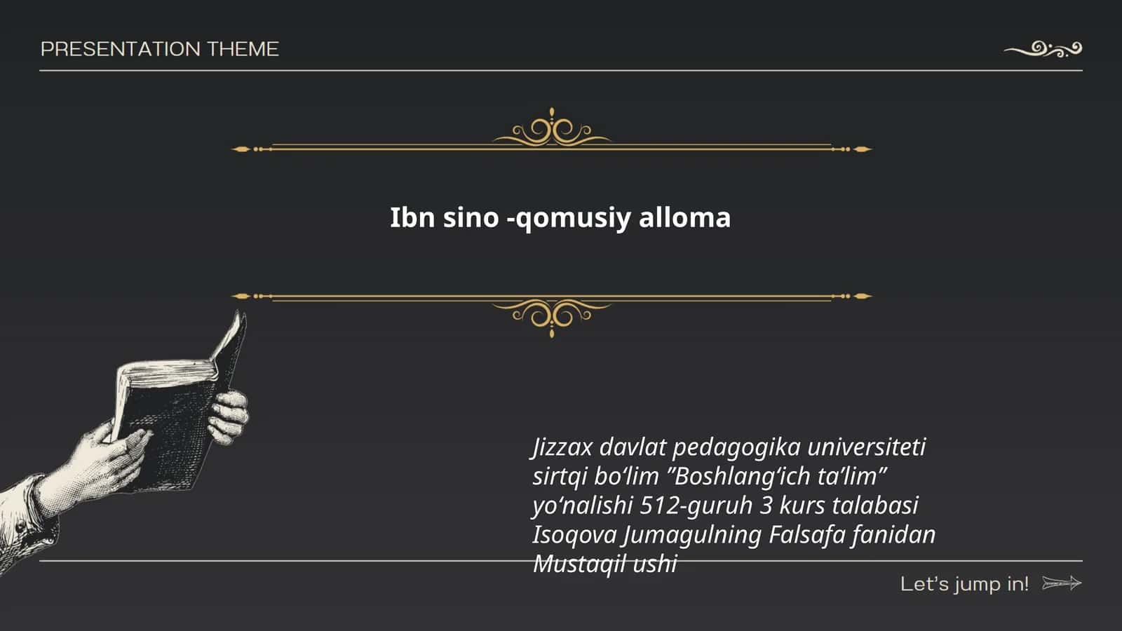 Ibn Sino - Qomusiy Alloma 1