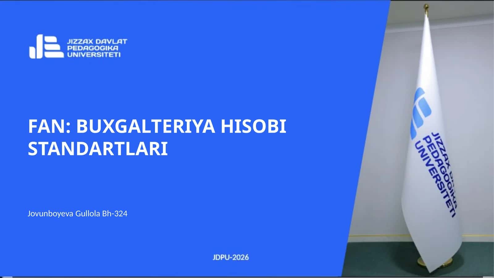 Moliyaviy hisobotlarning tuzilishi va maqsadlari 1