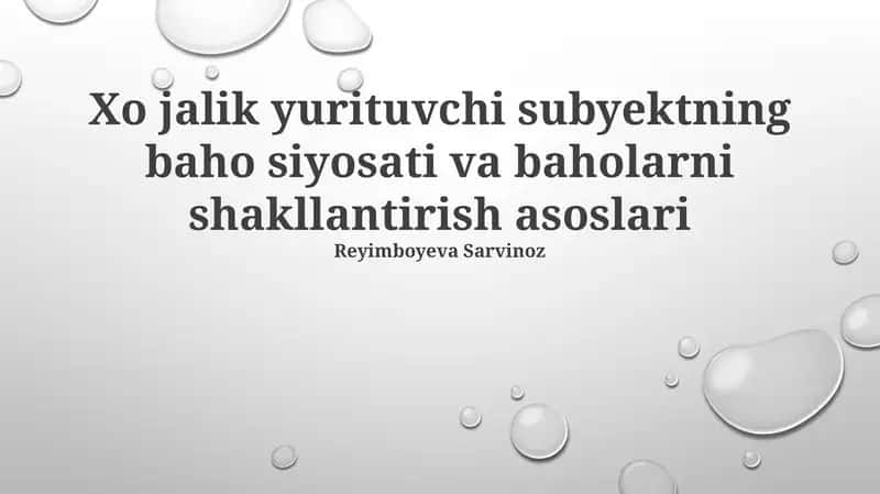 Baholash Tizimi 1