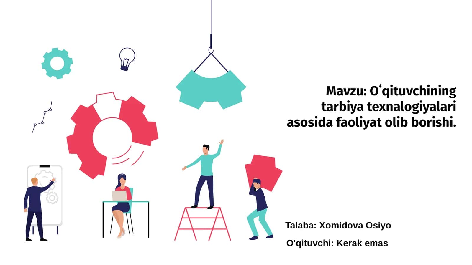 Oʻqituvchining tarbiya texnologiyalari asosida faoliyat olib borishi 1