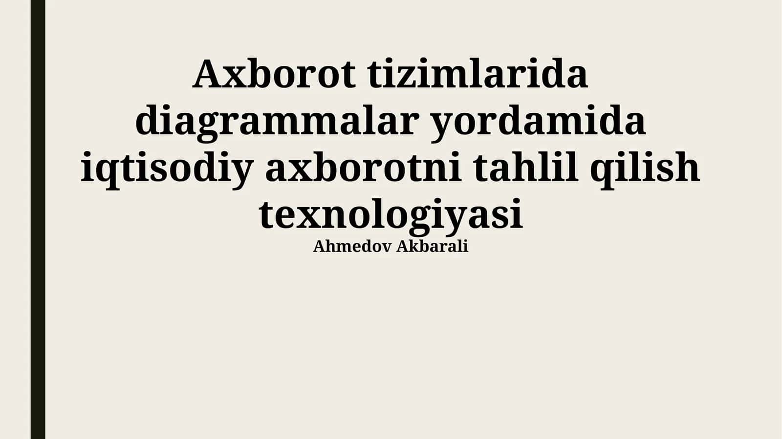 Diagrammalar tushunchasi 1