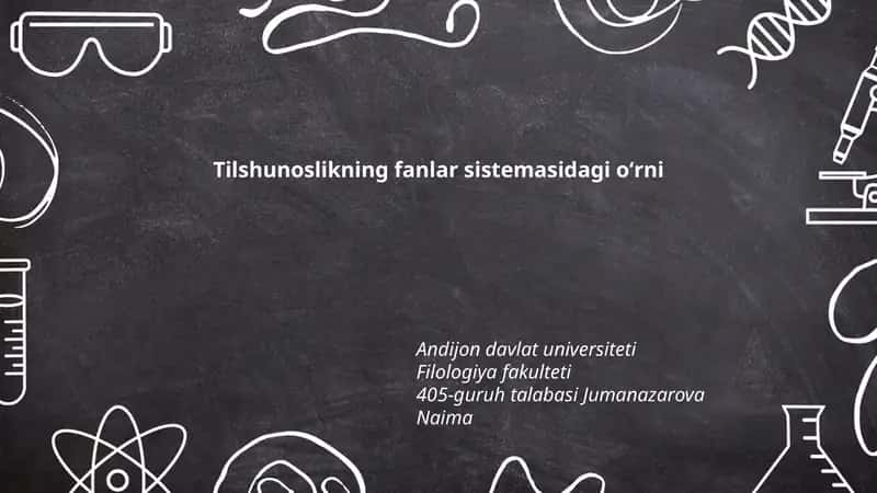 Tilshunoslikning fanlar sistemasidagi mavqei va vazifalari 1