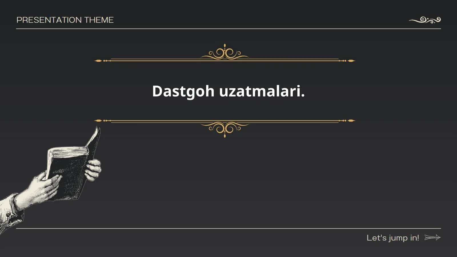 Dastgoh uzatmalari 1