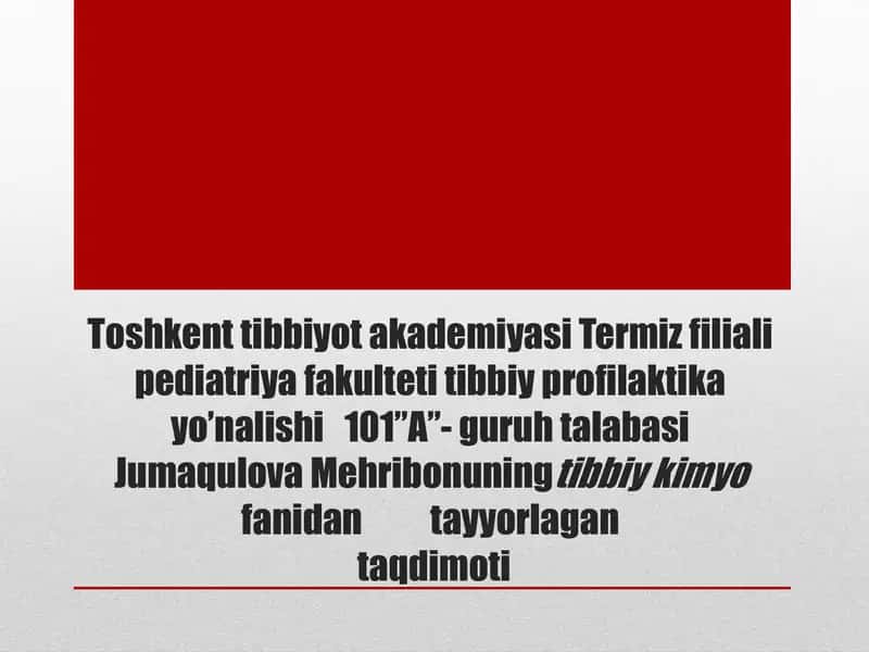 Yadroviy Tibbiyot 1