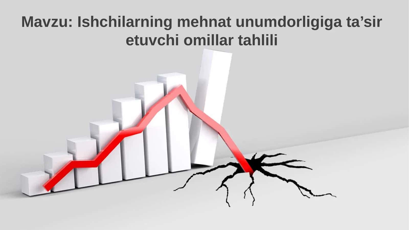 Ishchilarning mehnat unumdorligiga ta’sir etuvchi omillar tahlili 1