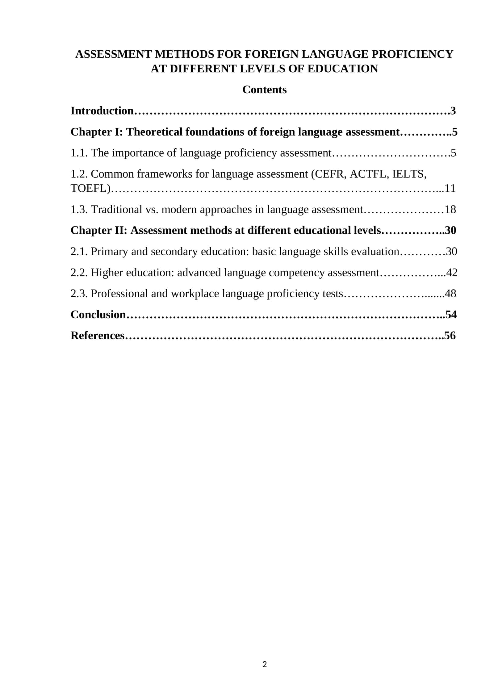 Mavzu: Assessment methods for foreign language proficiency at different levels of education 1