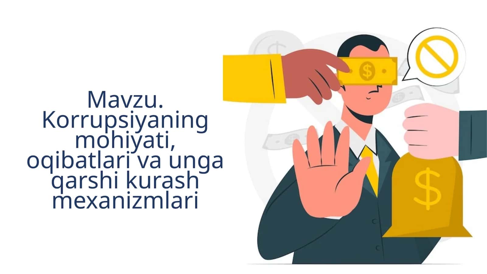 Korrupsiyaning mohiyati, oqibatlari va unga qarshi kurash mexanizmlari 1