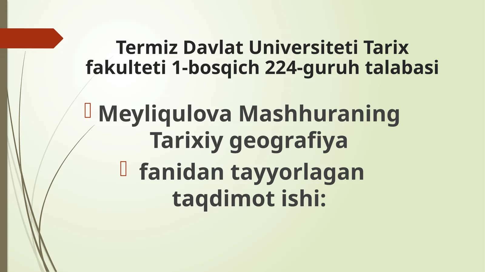 Meyliqulova Mashhuraning Tarixiy geografiya 1