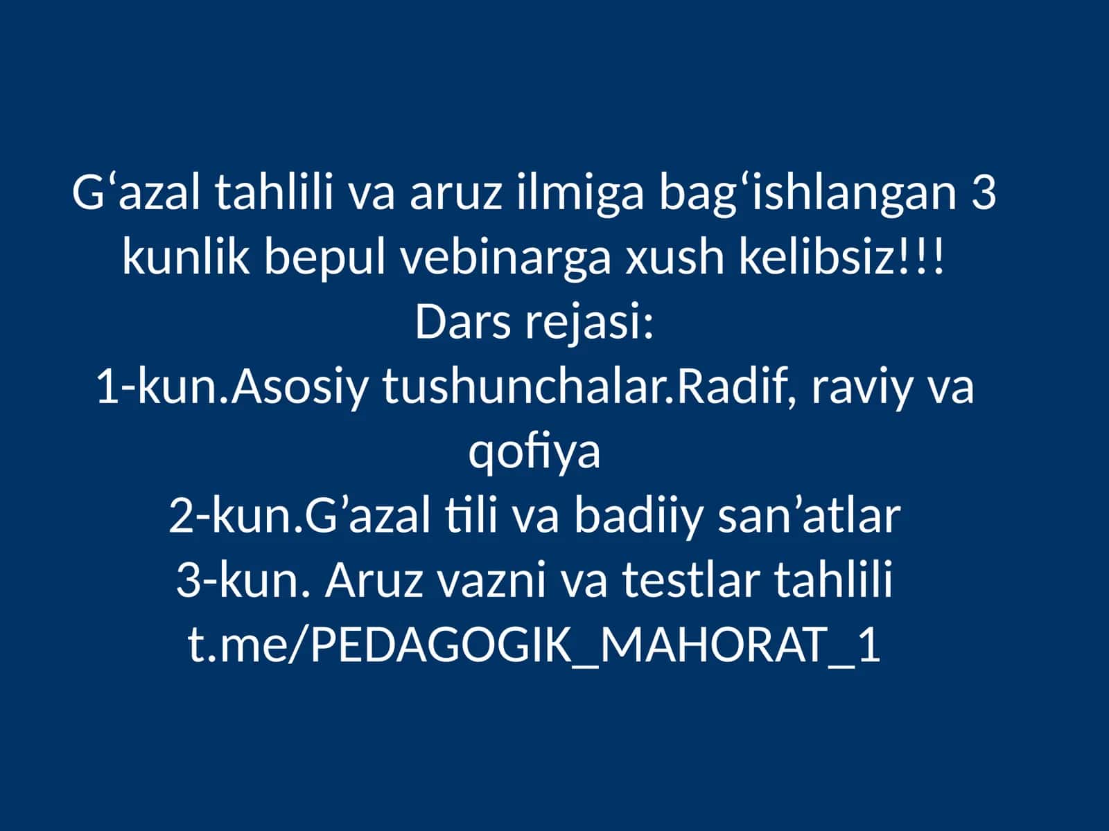 PEDAGOGIK MAHORAT 1 1