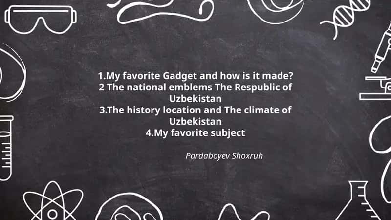 My favorite Gadget and how is it made? 1