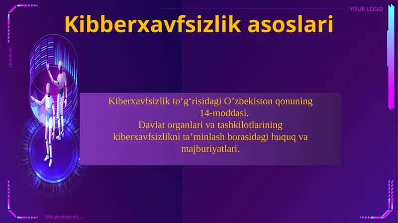 Kiberxavfsizlik asoslari 1