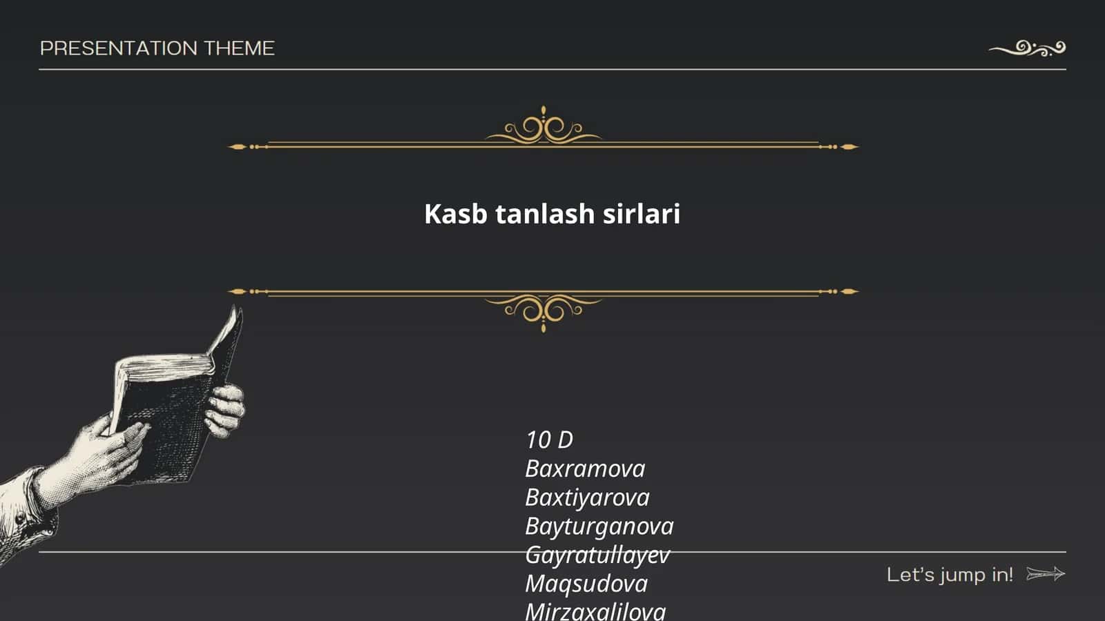 Kasb tanlash sirlari 1