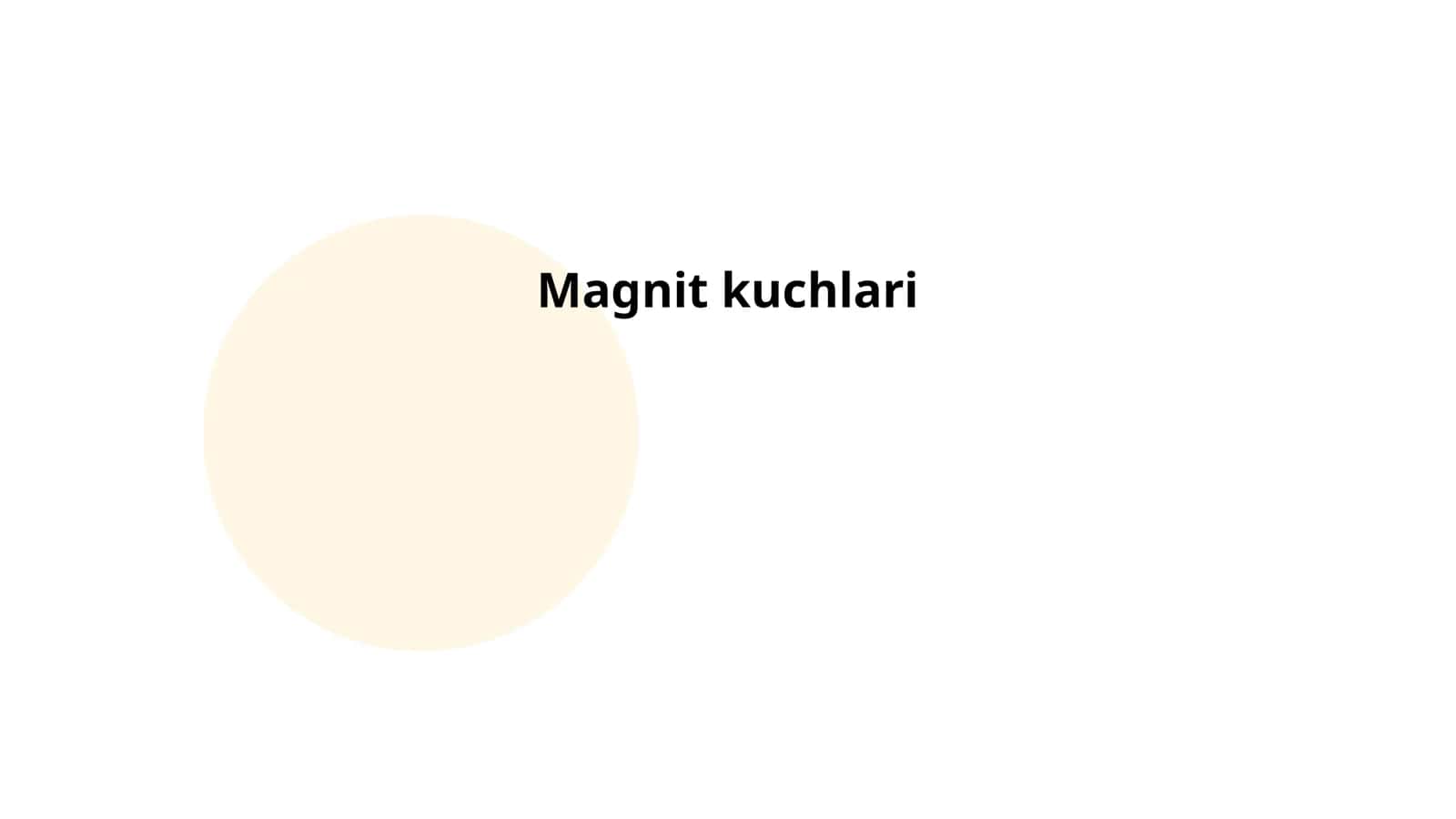Magnit kuchlari 1