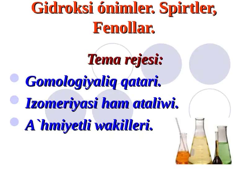 Spirtler, fenollar 1