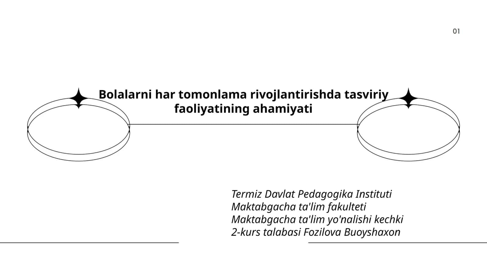 Tasviriy faoliyatning ahamiyati 1