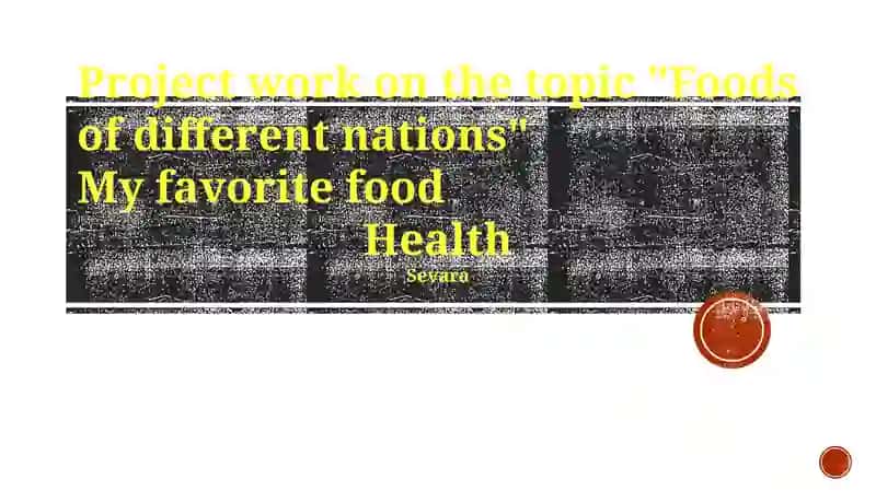 Foods of Different Nations