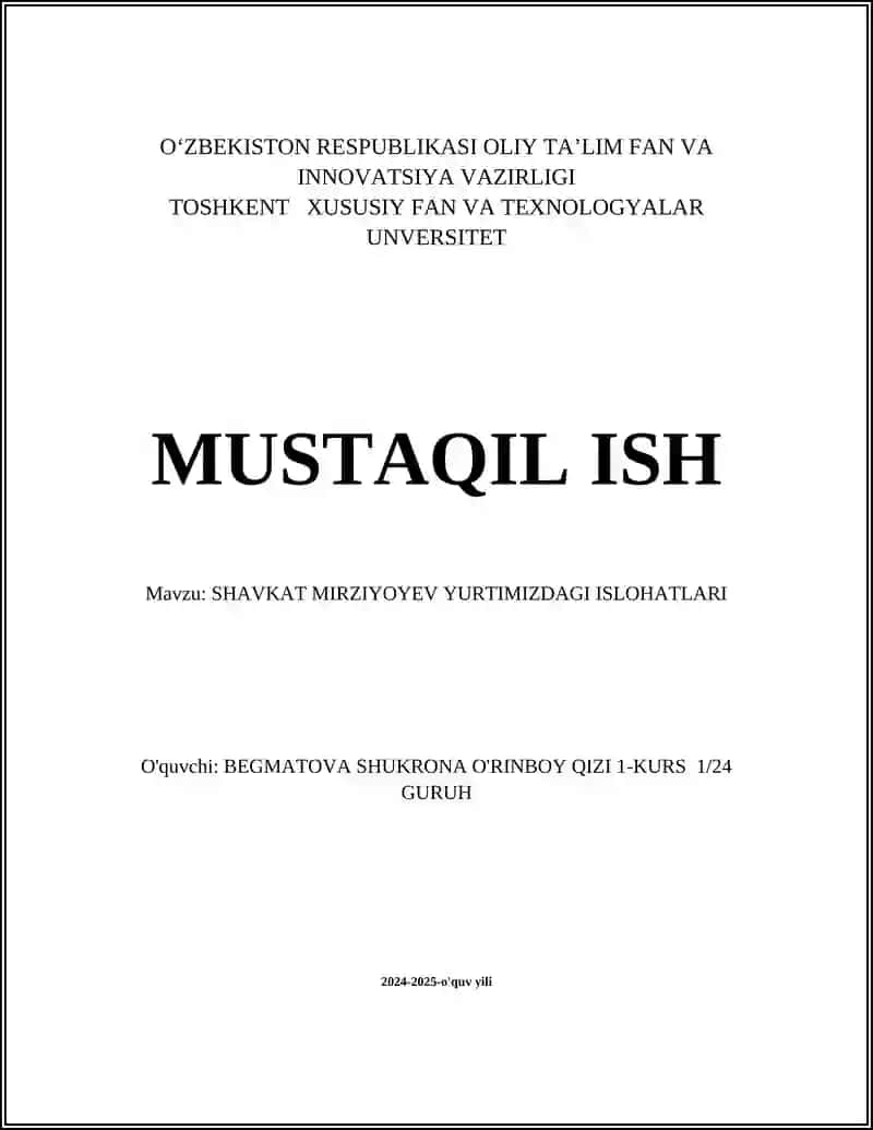 Iqtisodiy islohotlar
